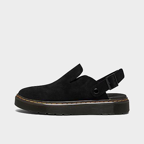 Dr. Martens Womens Carlson Suede Buckle Strap Clogs Product Image