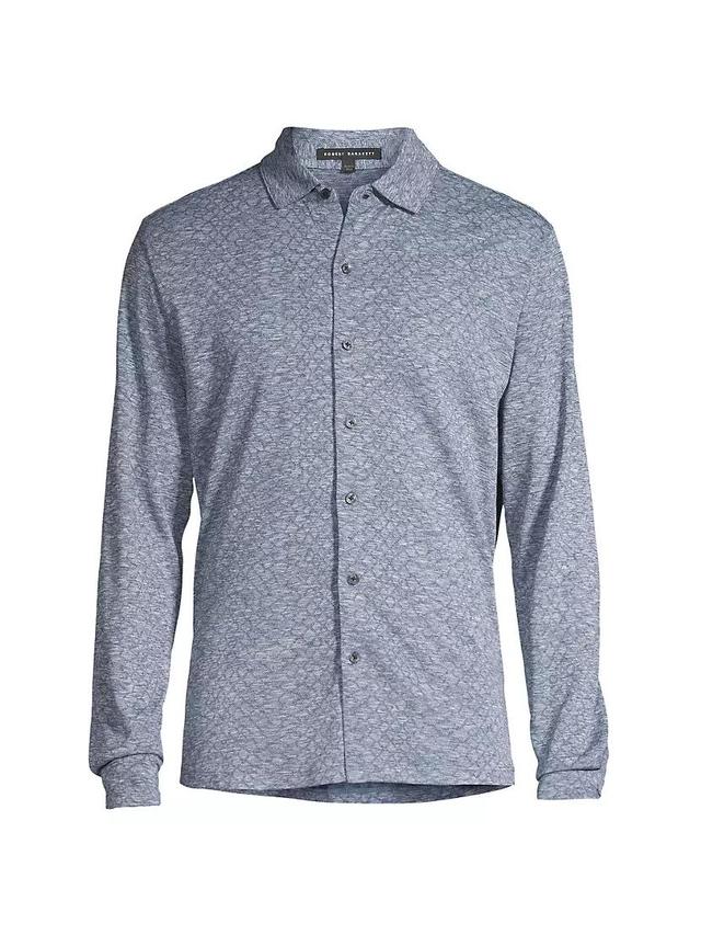 Saldon Knit Sport Shirt Product Image