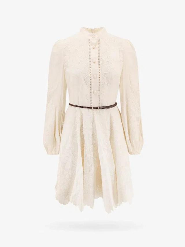 Dress In Beige Product Image