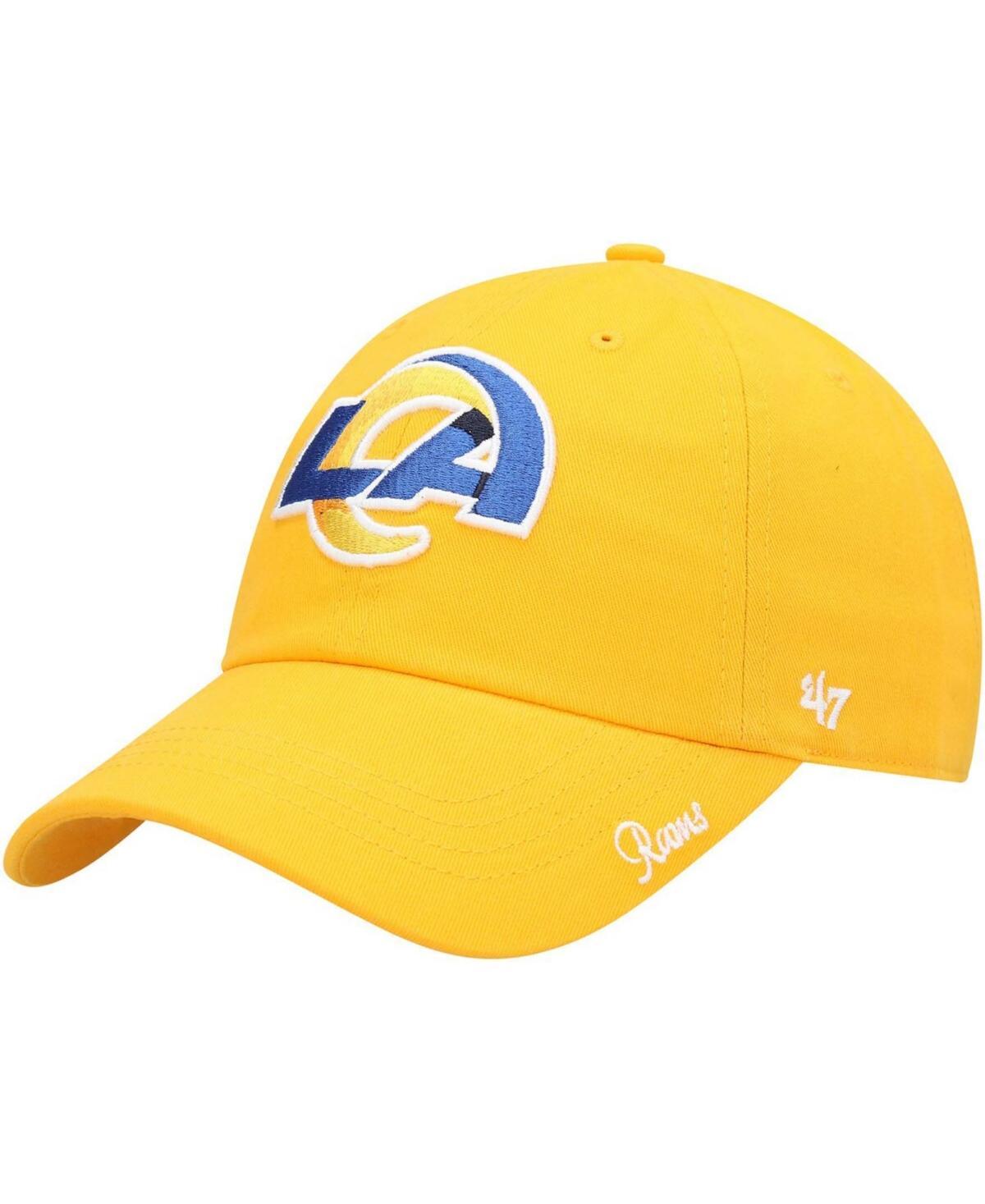 Womens 47 Los Angeles Rams Miata Clean Up Secondary Logo Adjustable Hat Product Image