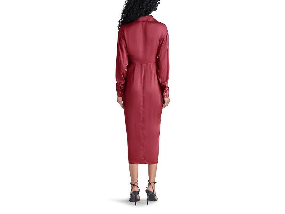 Steve Madden Sula Dress (Windsor Wine) Women's Clothing Product Image