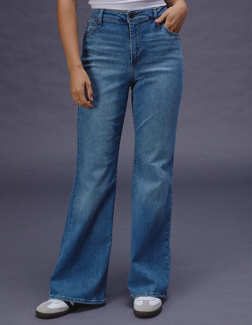 RSQ Womens High Rise Flare Jeans Product Image