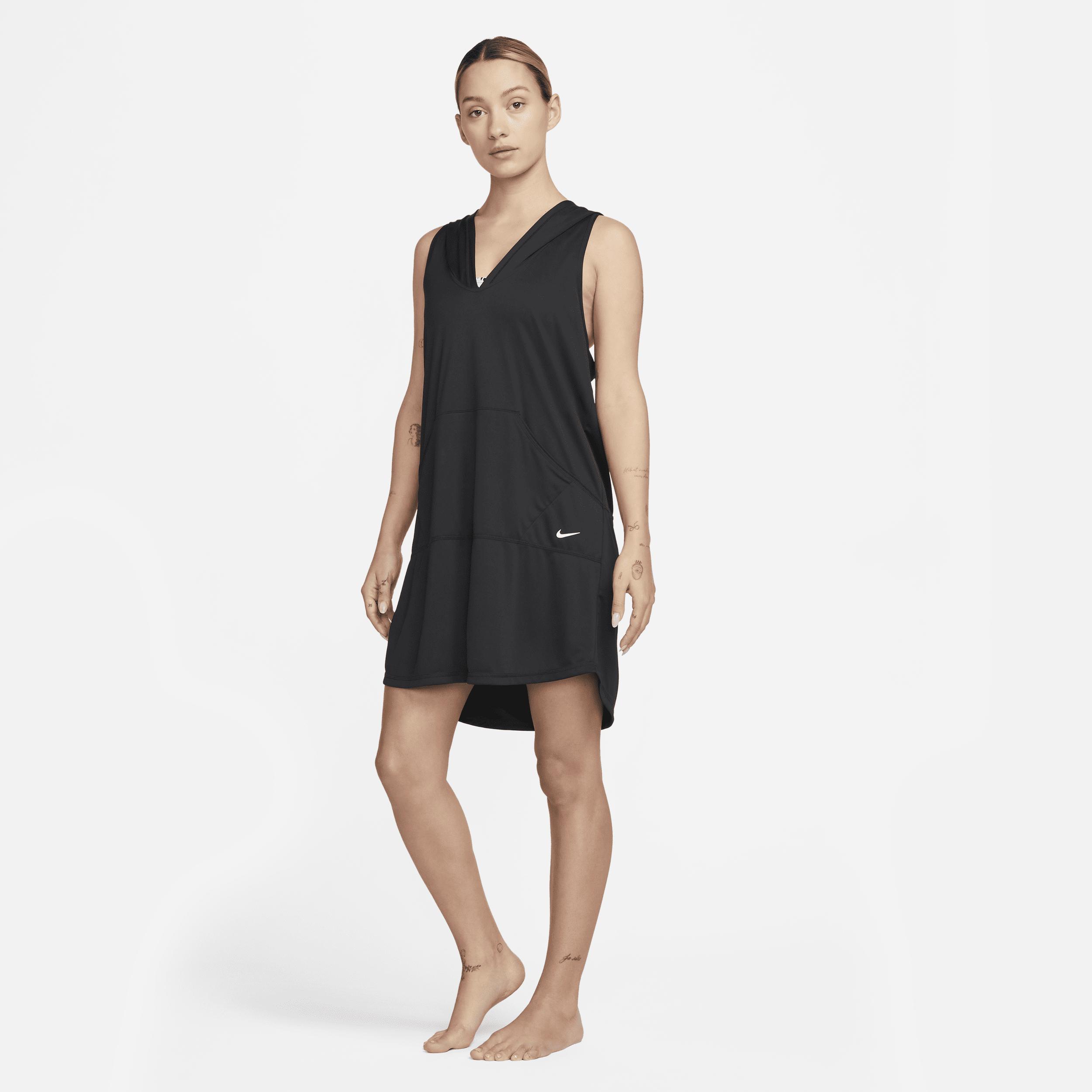 Nike Women's Solid Cover-Up Hooded Dress Product Image