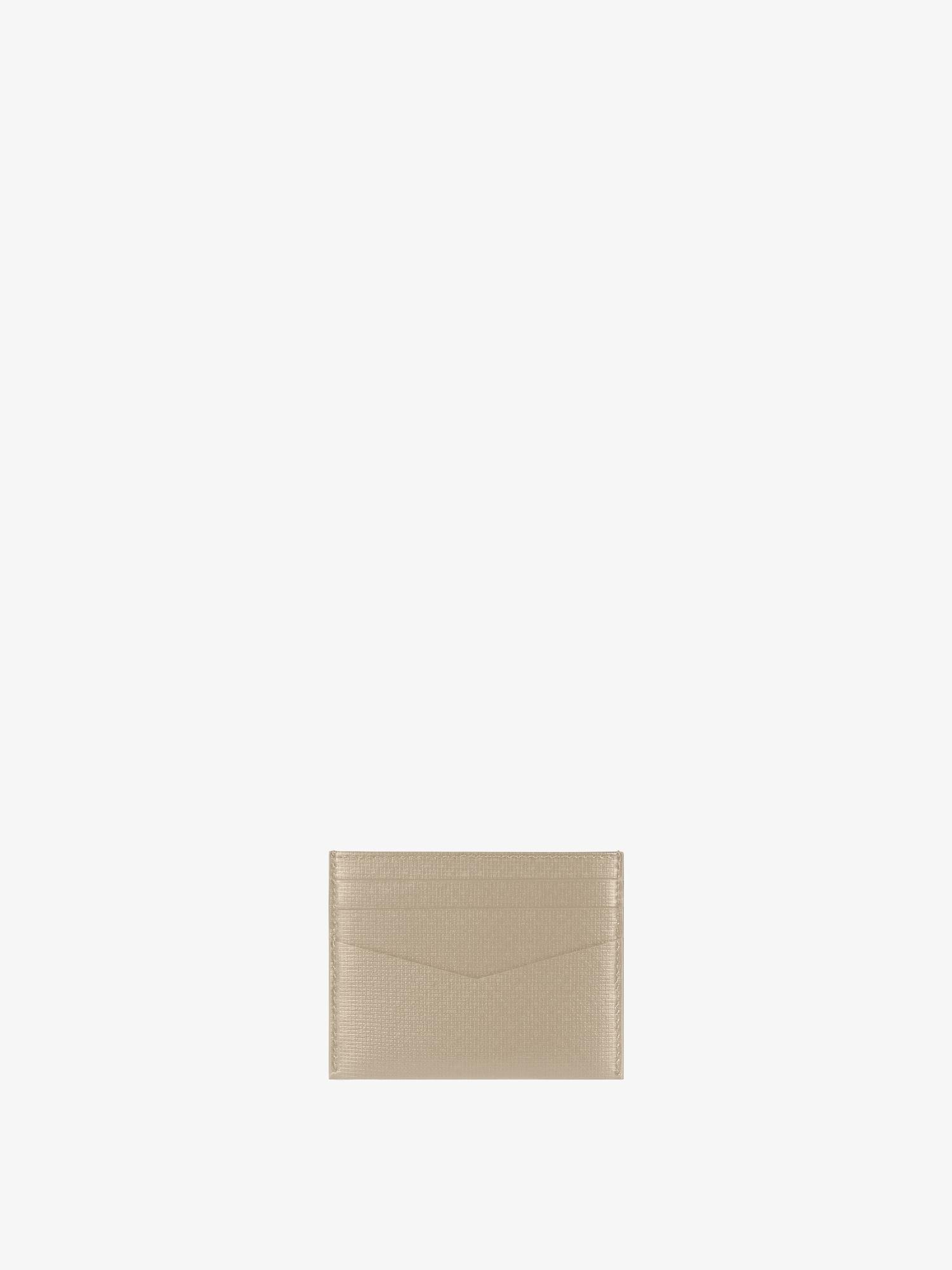 Card holder in Classic 4G leather Product Image