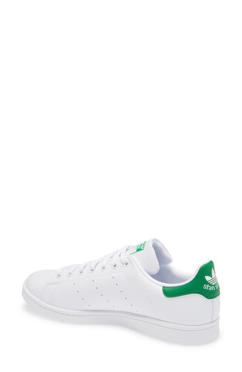 ADIDAS ORIGINALS Adidas Stan Smith Low Top Sneaker In White/white/green Product Image