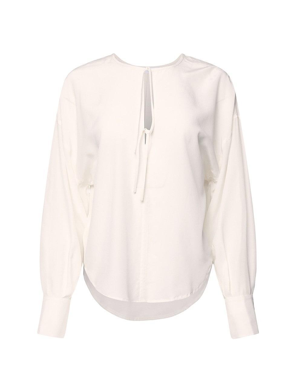 Womens Hailey Silk Blouse Product Image