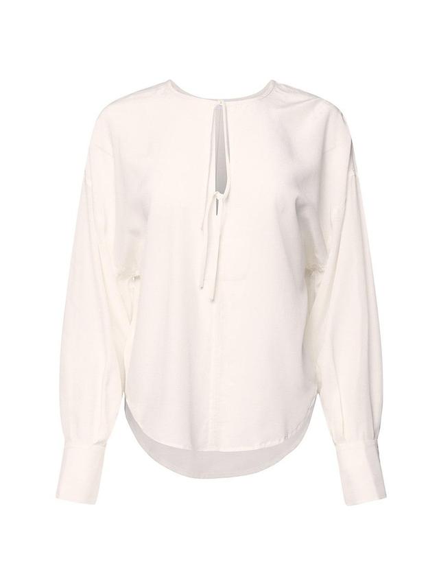 Womens Hailey Silk Blouse Product Image