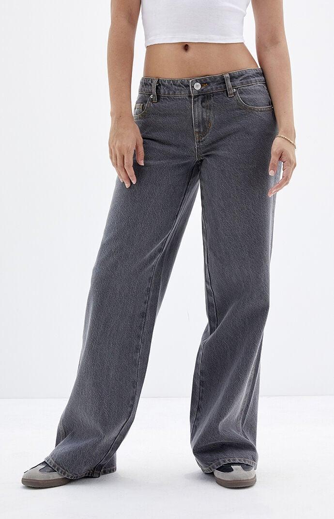 Womens Casey Low Rise Baggy Jeans - Product Image