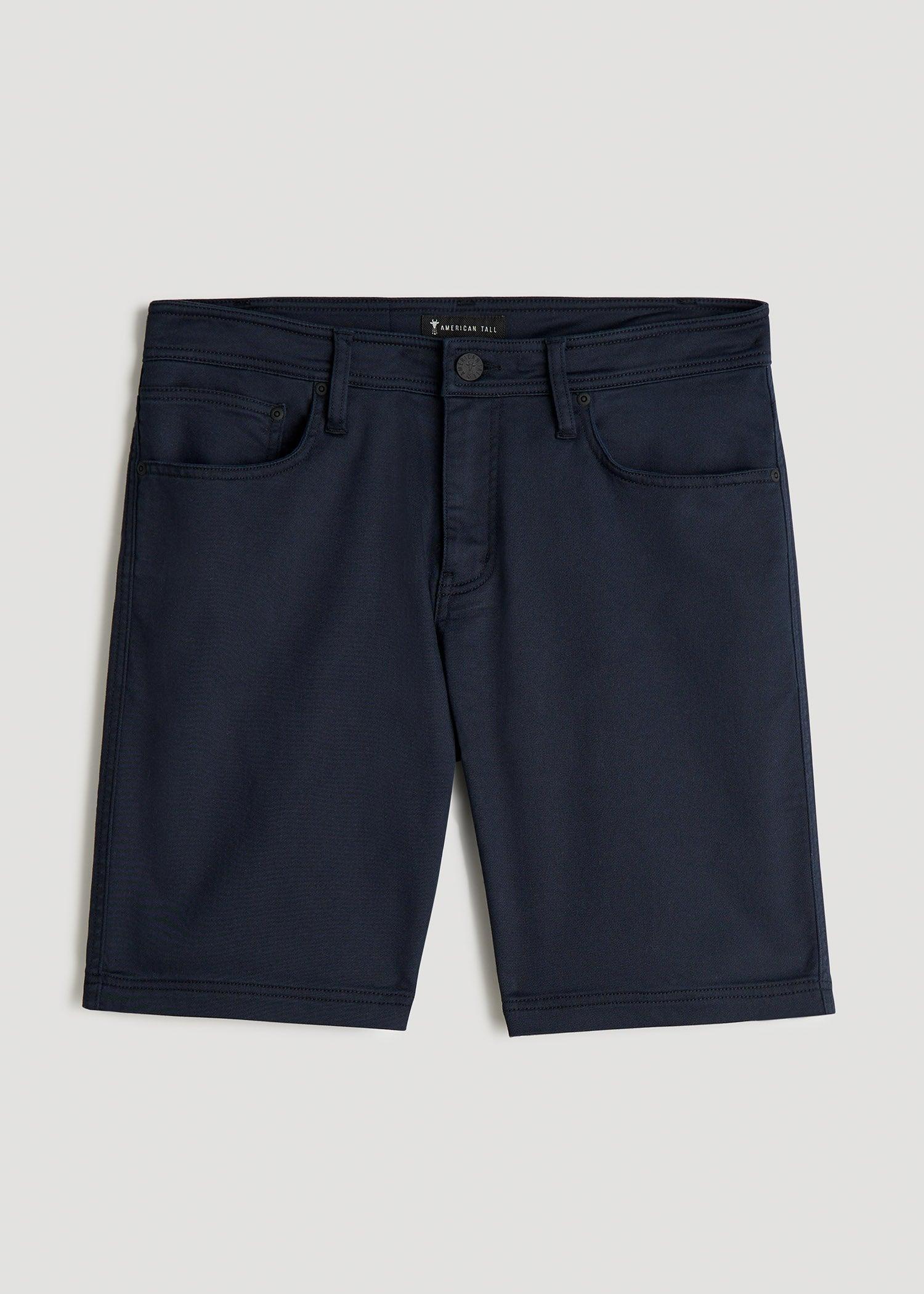 Everyday Comfort 5 Pocket Short for Tall Men in Black Product Image