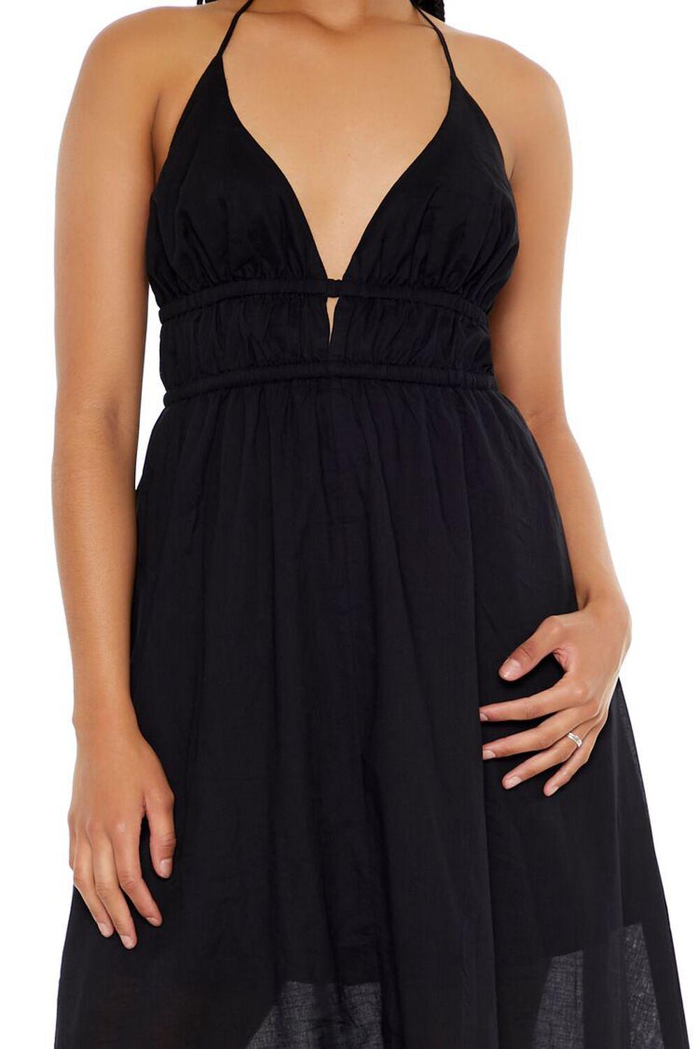 Plunging Halter Maxi Dress | Forever 21 Product Image