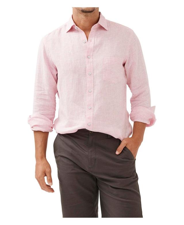 Rodd & Gunn Seaford Linen Button-Up Shirt Product Image