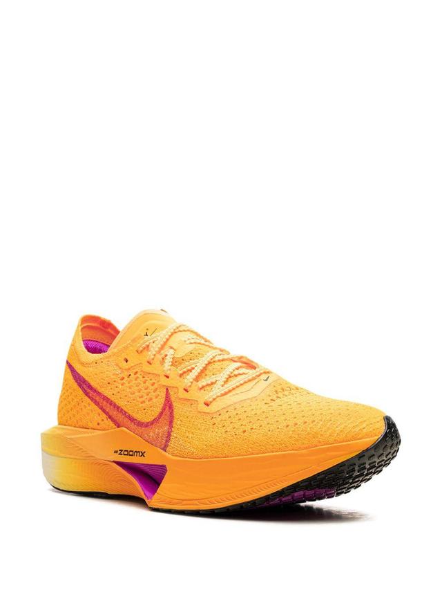 NIKE Zoomx Vaporfly Next% 3 "laser Orange" Sneakers In Laser Orange/hyper Violet/citron Pulse Product Image