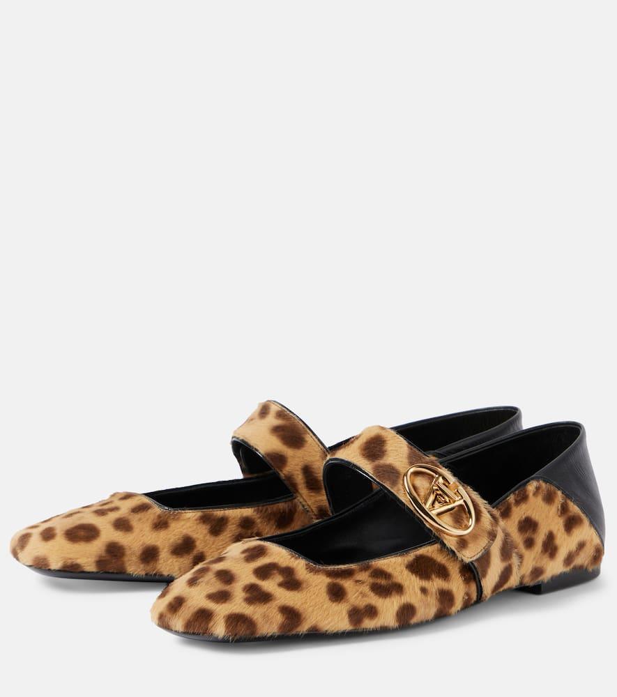 Low Shoes In Leopard/black Product Image