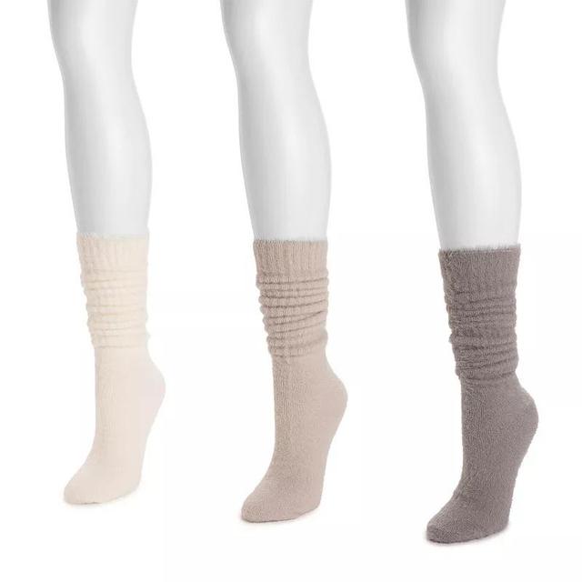 Womens MUK LUKS 3-Pack Slouch Fuzzy Socks Set Product Image