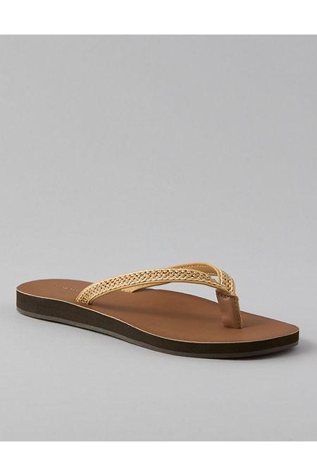 AE Raffia Flip-Flop Womens Product Image