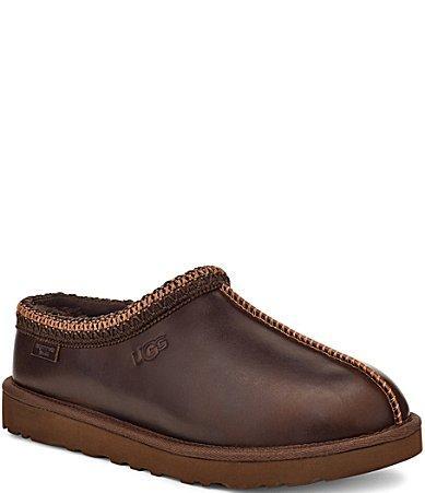 UGG Mens Tasman LTHR Regen Slippers Product Image