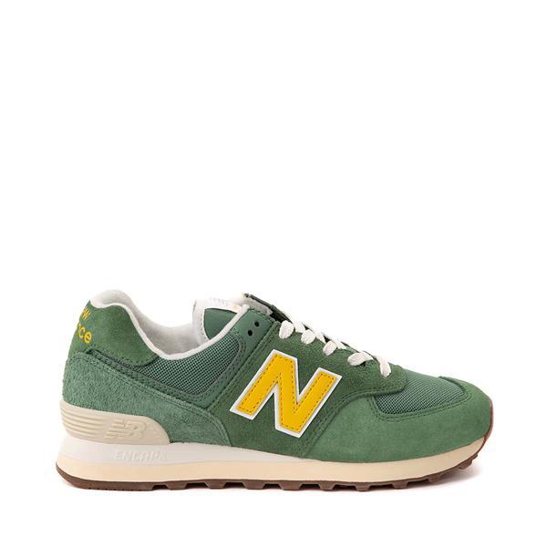 Womens New Balance 574 Athletic Shoe - Mallard / Ginger Lemon / Sea Salt Product Image