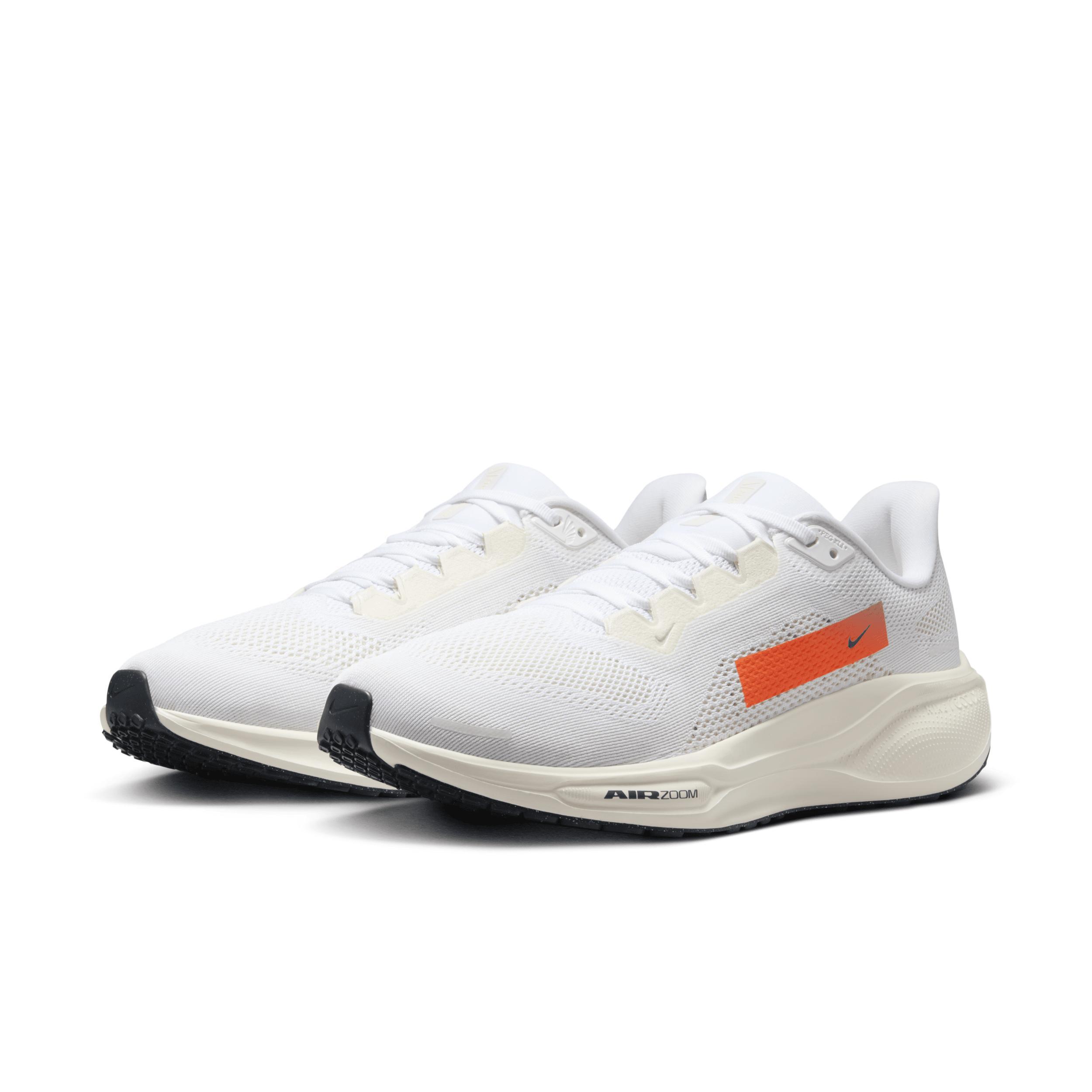 Nike Mens Zoom Pegasus 10 PQ - Shoes White/Armory Navy/Hyper Crimson Product Image