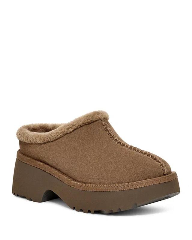 UGG Suede Cosy New Heights Mules 60 In Brown Product Image