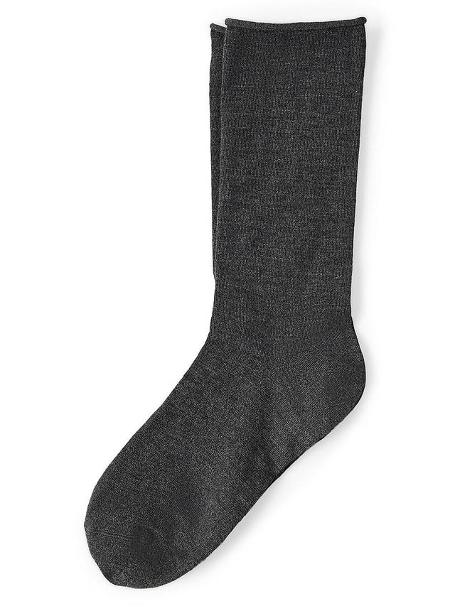 Womens Stretch Cashmere Knit Socks Product Image