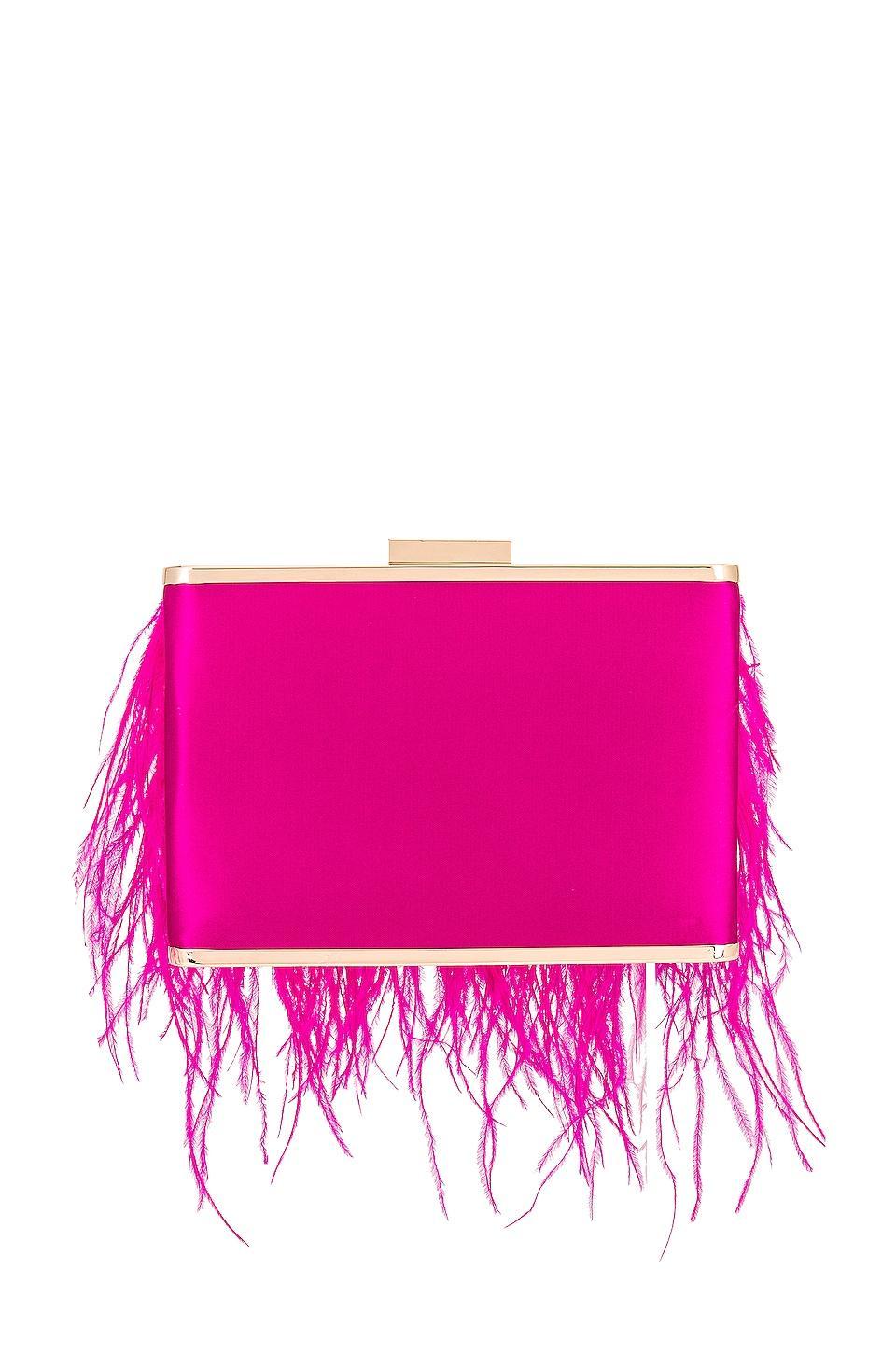 Estelle Feather Clutch olga berg Product Image