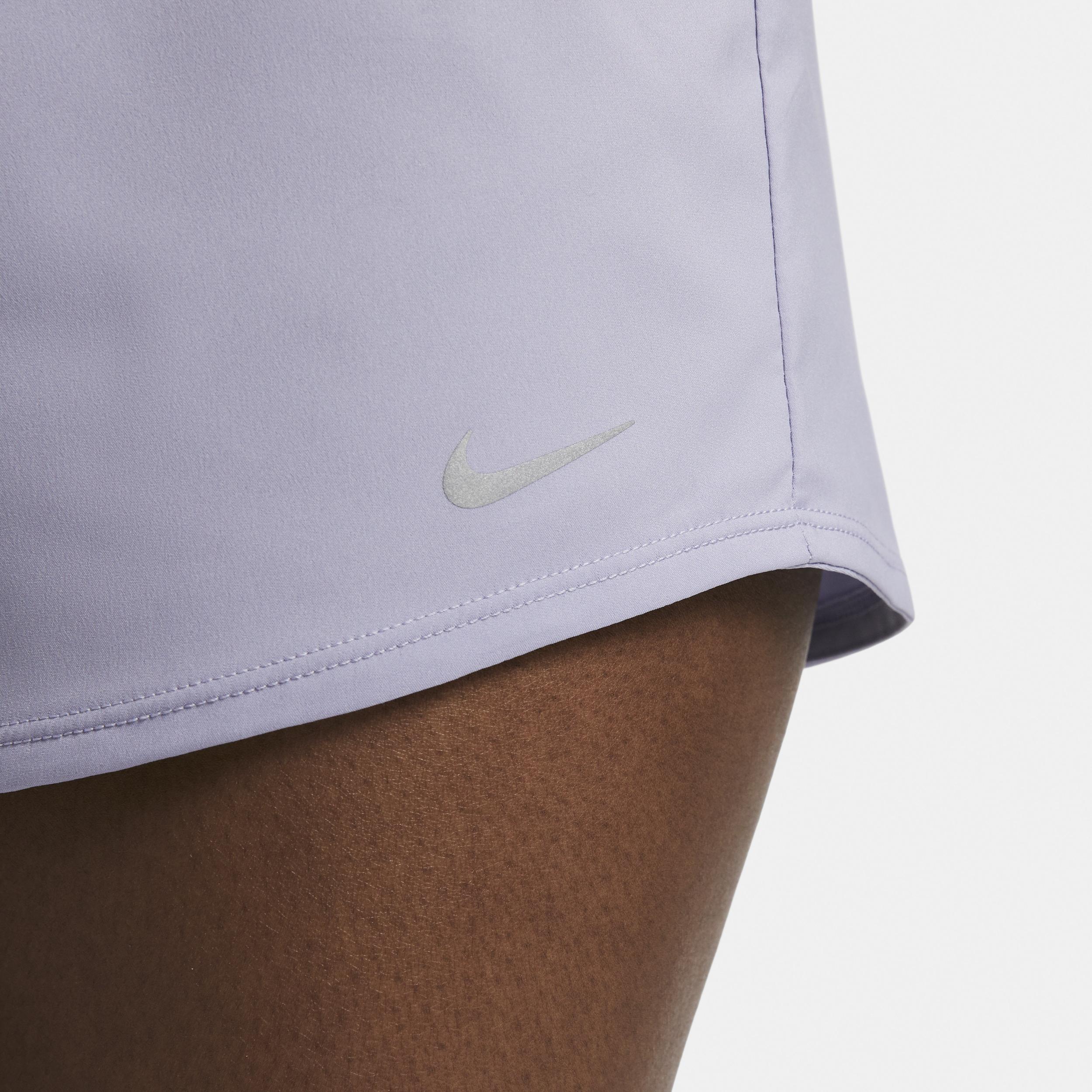 Nike Women's One Dri-FIT High-Waisted 3" Brief-Lined Shorts Product Image