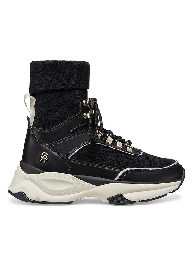 Stuart Weitzman Womens Sw Hiker Hi-top Trainer Sneakers Product Image