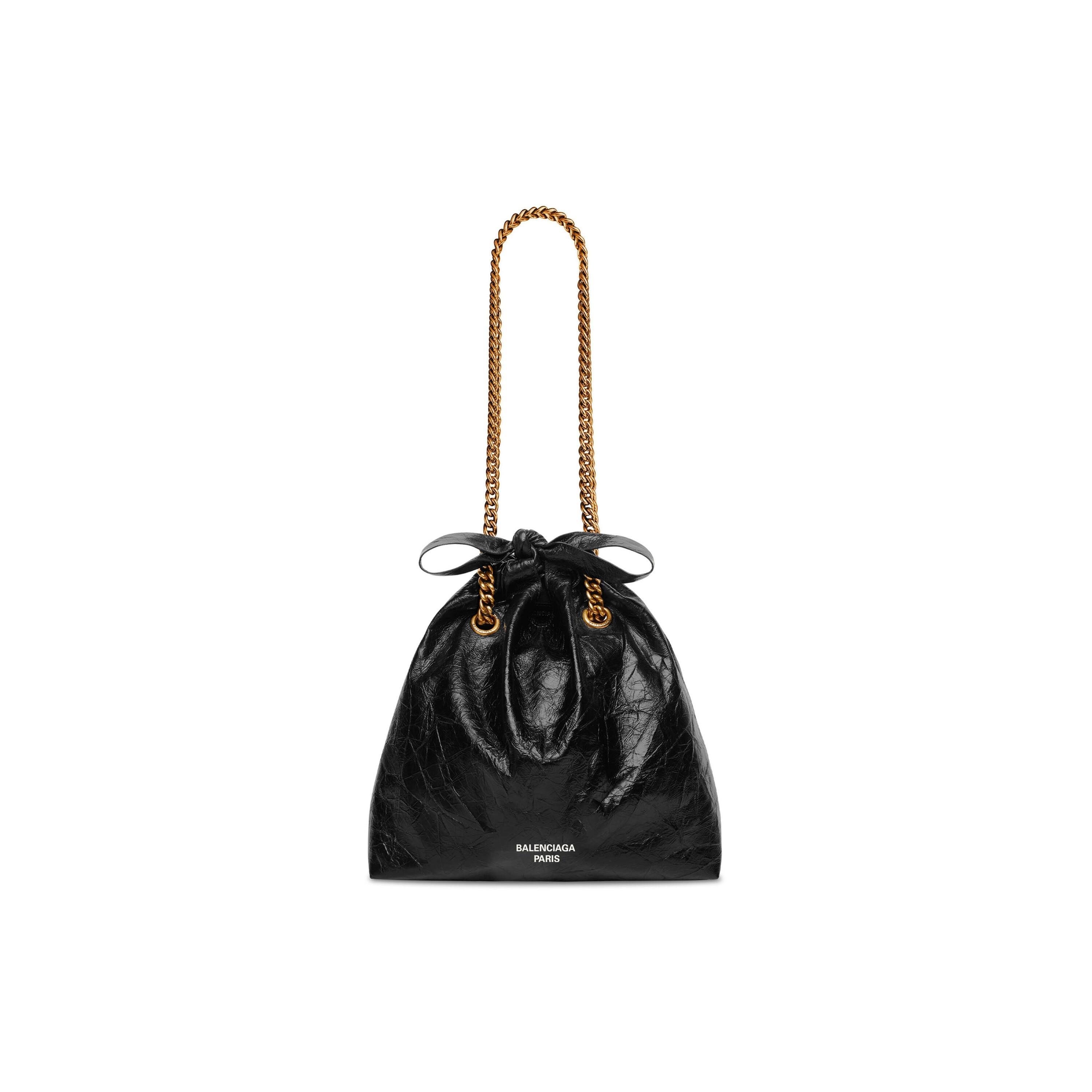 Women's Crush Small Tote Bag in Black Product Image