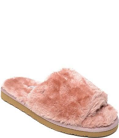 Minnetonka Faux Fur Slide Slipper Product Image