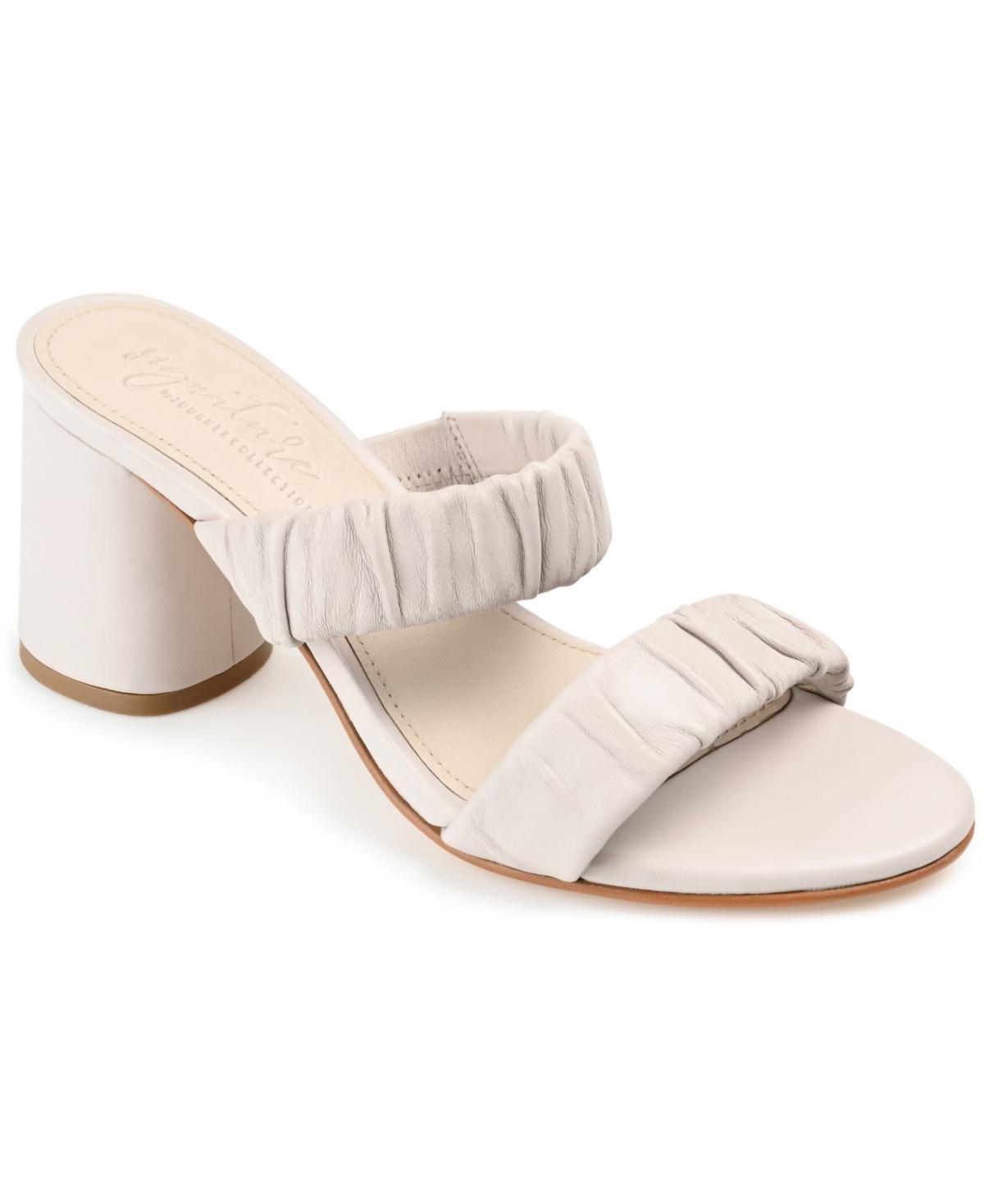 Journee Signature Vidda Tru Comfort Foam Womens Leather Dress Sandals Product Image