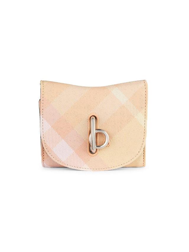 Womens Rocking Horse Checked Wallet Product Image