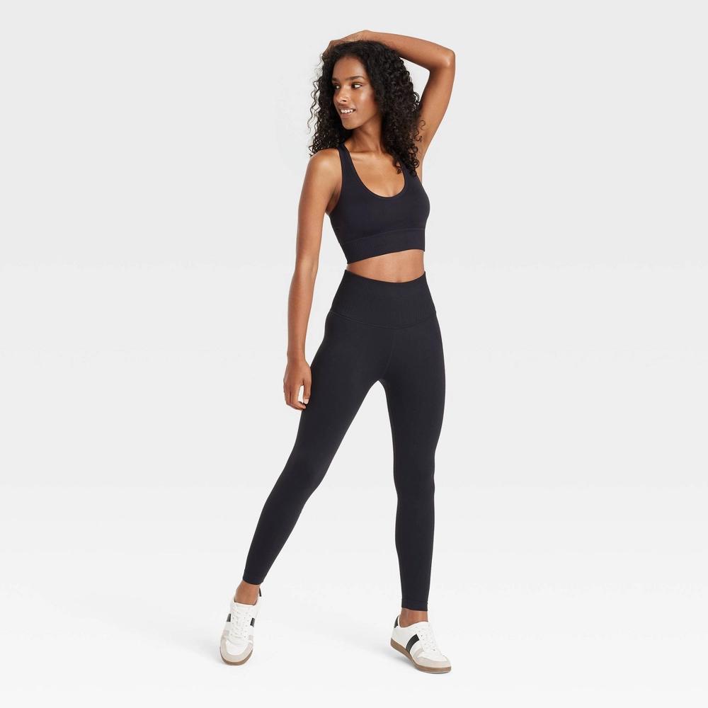 Women's Seamless Racerback Sports Bra - JoyLab™ Product Image