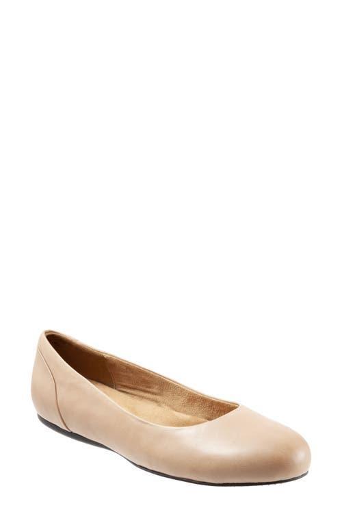 SoftWalk Sonoma Leather Ballet Flats Product Image