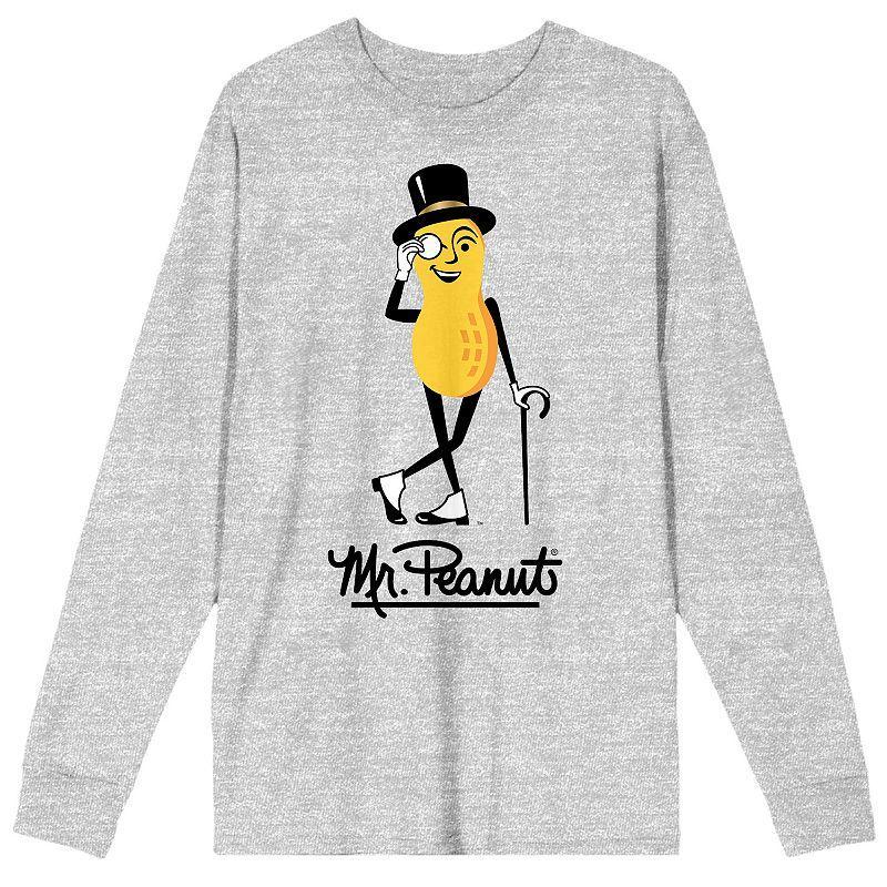 Mens Planters Mr. Peanut Long Sleeve Graphic Tee Product Image