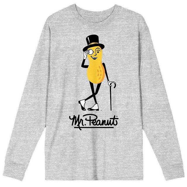 Mens Planters Mr. Peanut Long Sleeve Graphic Tee Product Image