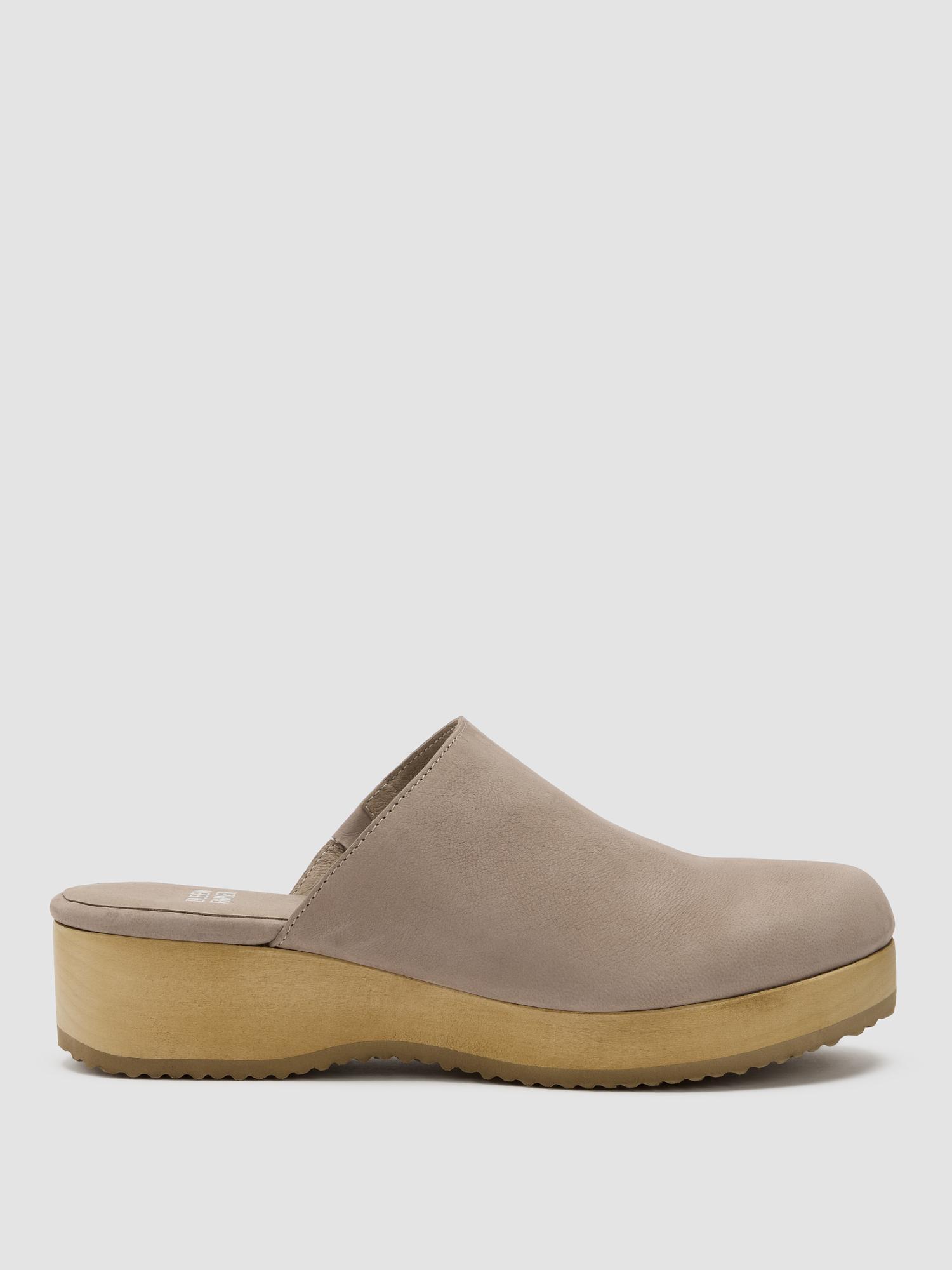 EILEEN FISHER Tumbled Nubuck Clogfemale Product Image