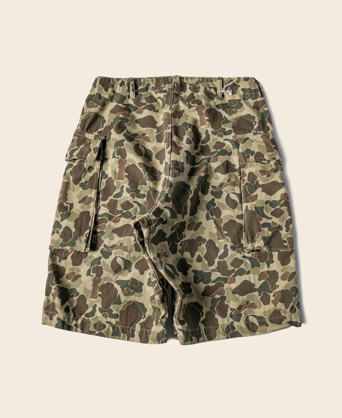 US Army M-43 Duck Hunter Camo Shorts Product Image