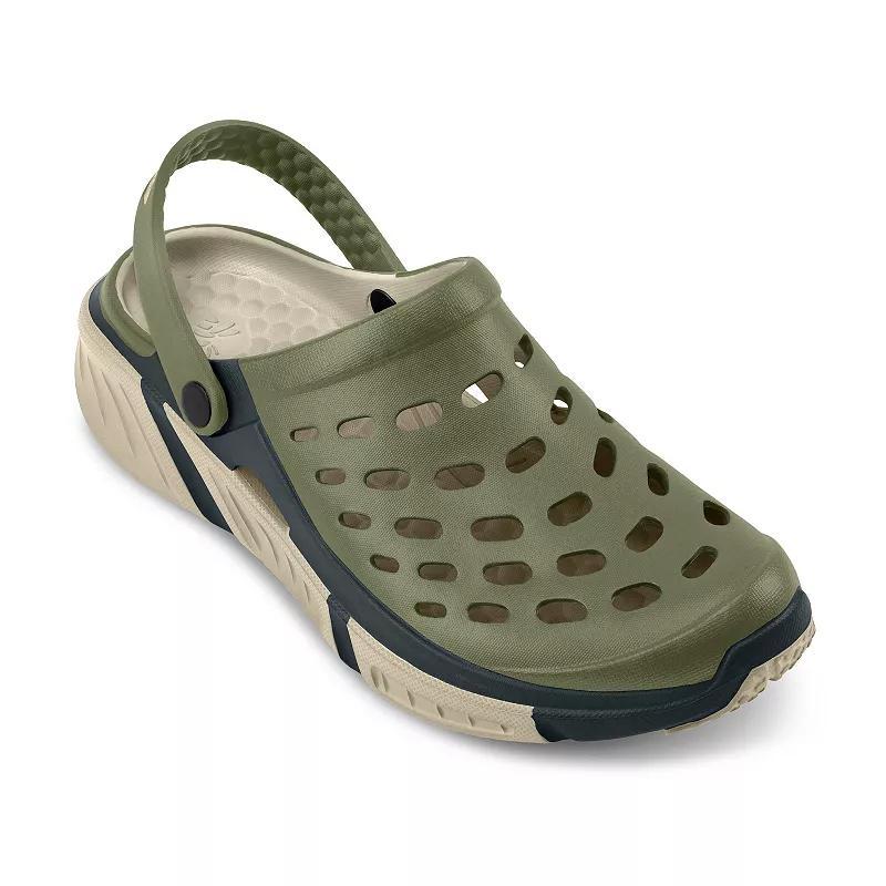 Joybees Adult Trekking Clogs, Womens Olive Grey Product Image