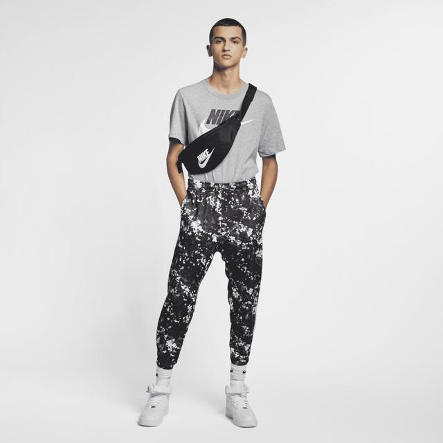 Mens Nike Icon Futura Tee Grey Product Image