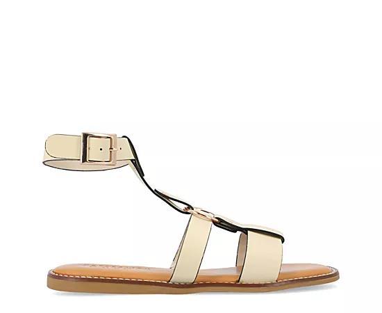 Journee Collection Womens Eleanora T-Strap Sandals Product Image