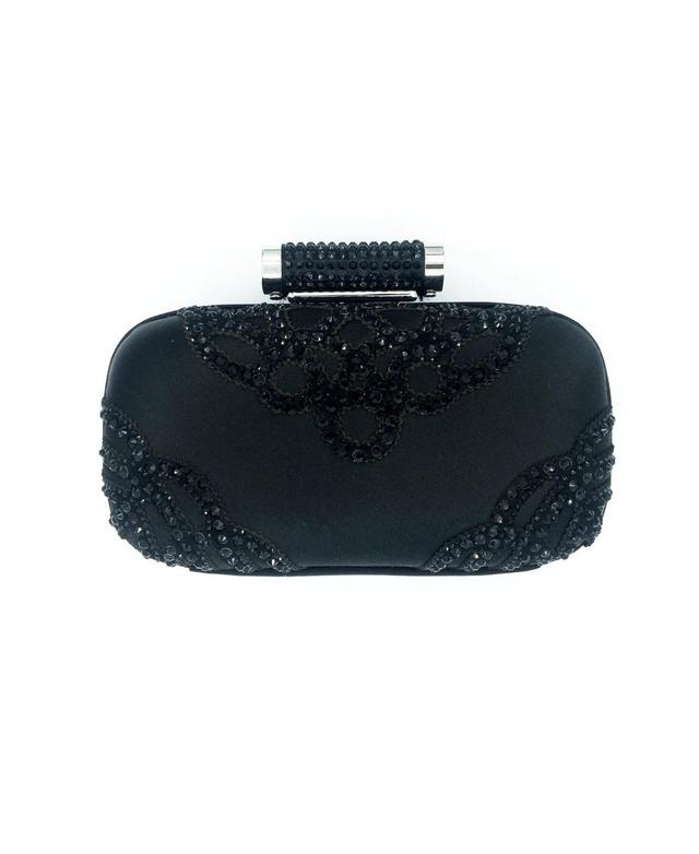 Badgley Mischka Womens Evening Clap Clutch Handbag Product Image