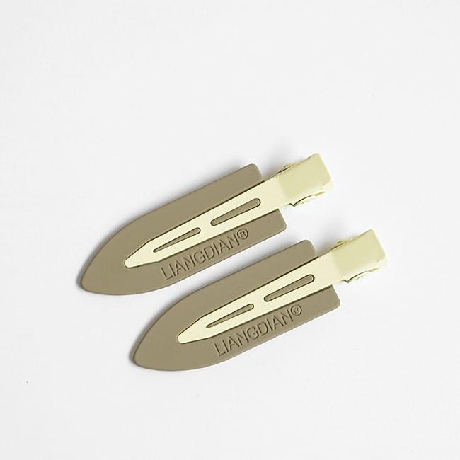 Set of 2: Two Tone Hair Clip Product Image