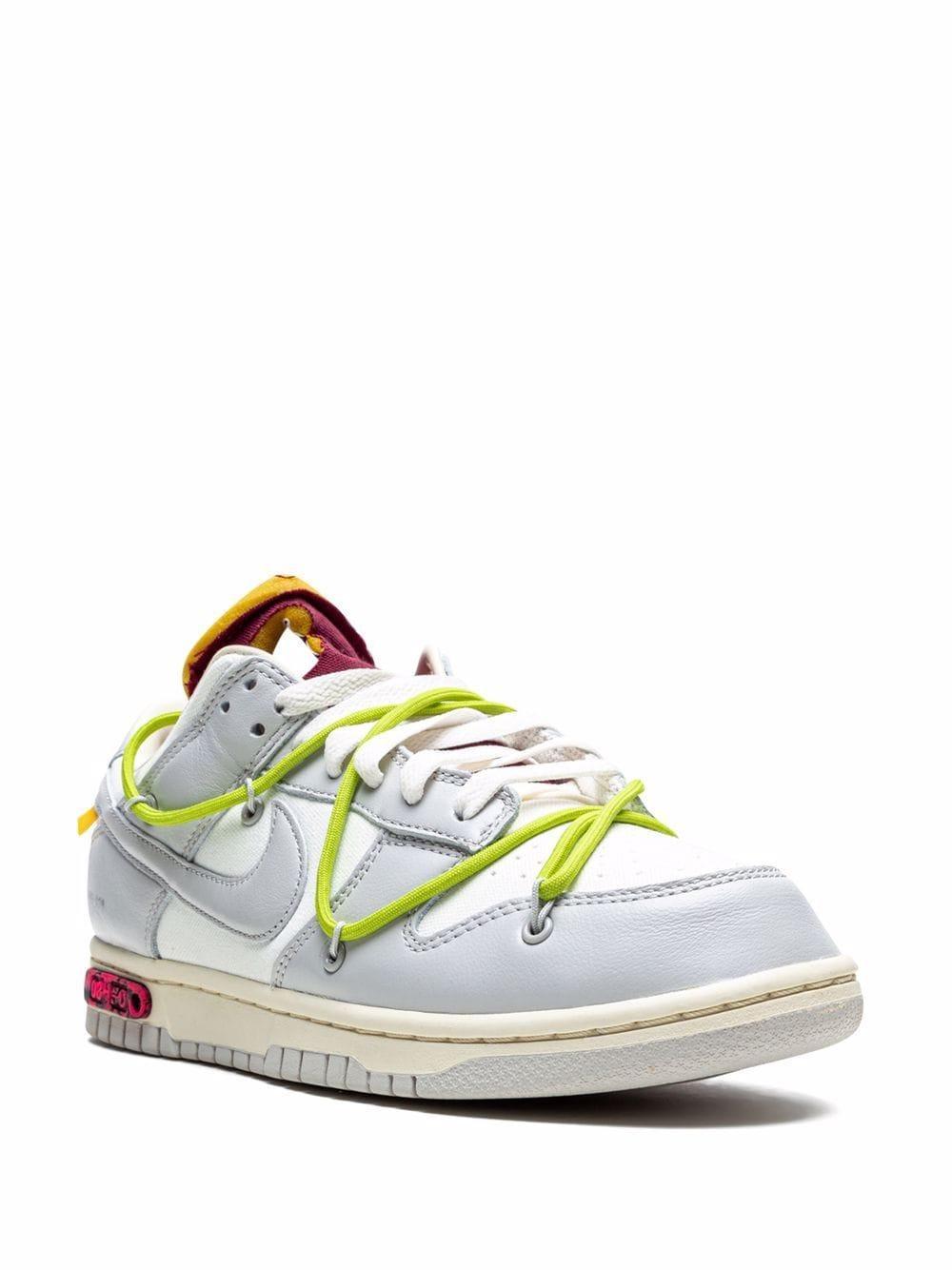 Dunk Low "lot 08" Sneakers In White Product Image