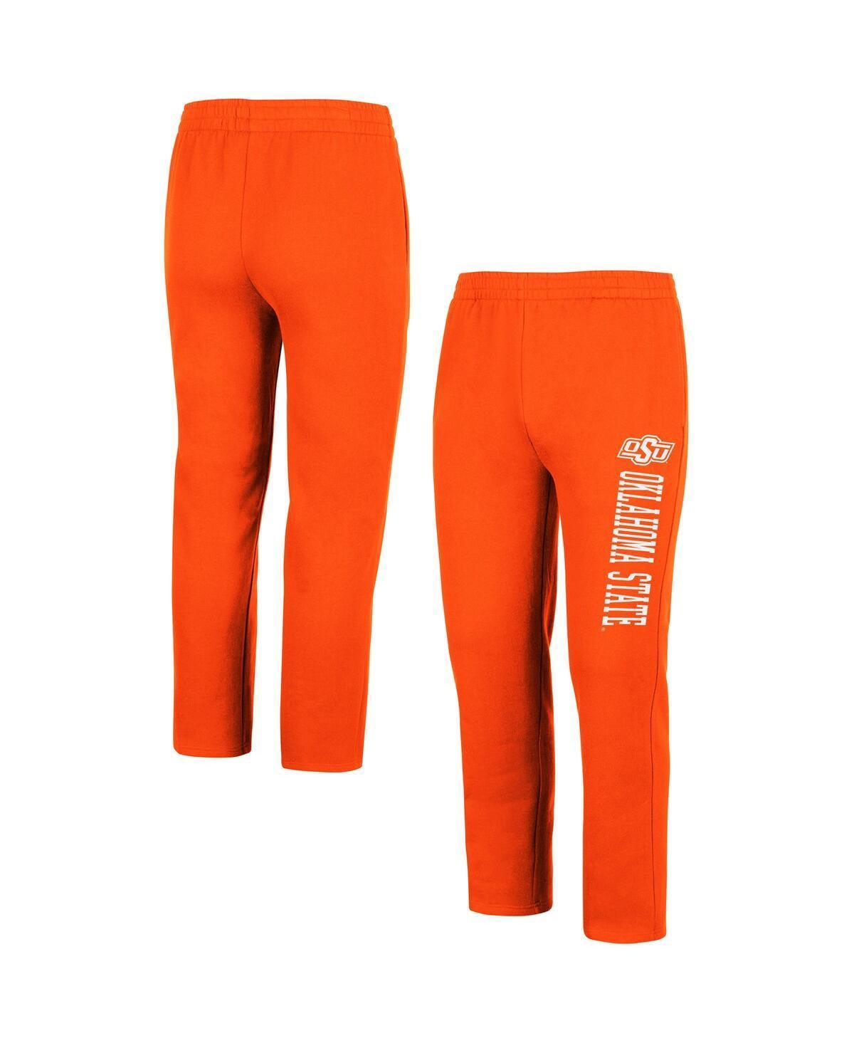 Mens Colosseum Orange Oklahoma State Cowboys Fleece Pants, Size: XL, OKS Orange Product Image