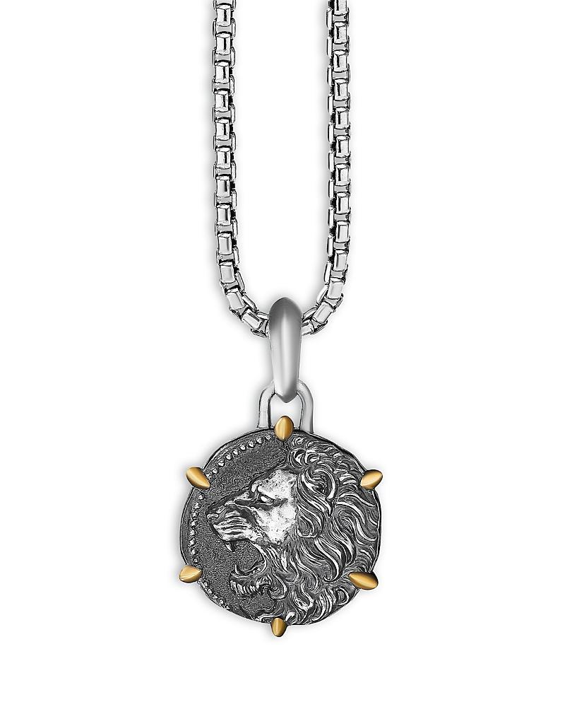 David Yurman Sterling Silver & 18K Yellow Gold Zodiac Sagittarius Amulet Enhancer Product Image