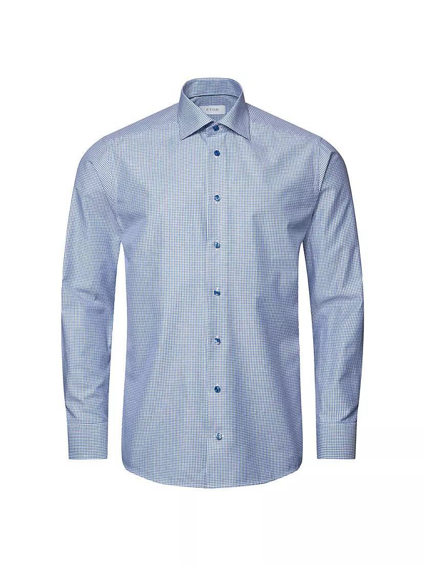 Slim-Fit Check Shirt Product Image