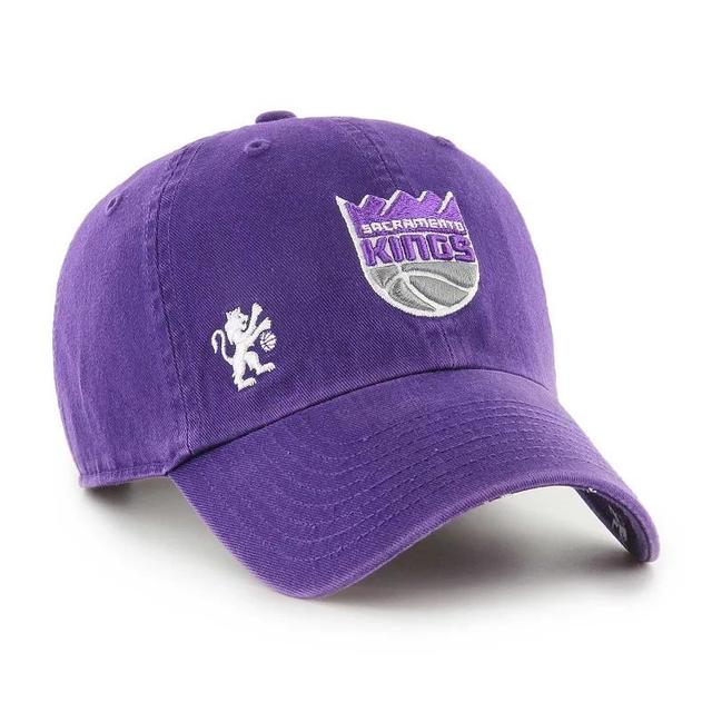 Womens 47 Purple Sacramento Kings Confetti Undervisor Clean Up Adjustable Hat Product Image