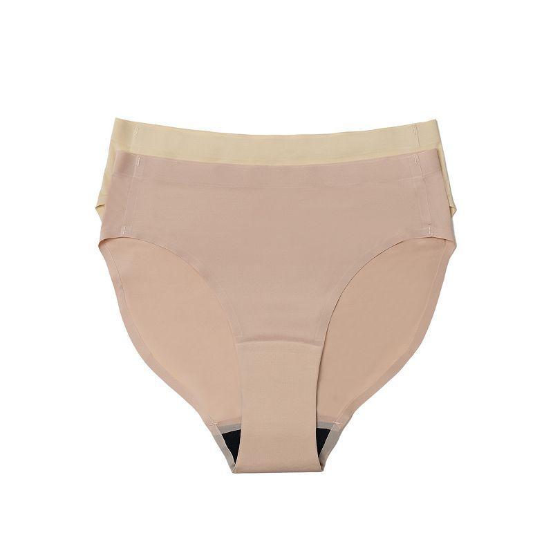 Womens the natural Leakproof High-Cut Bikini Panty 2 Pack 6059 Product Image