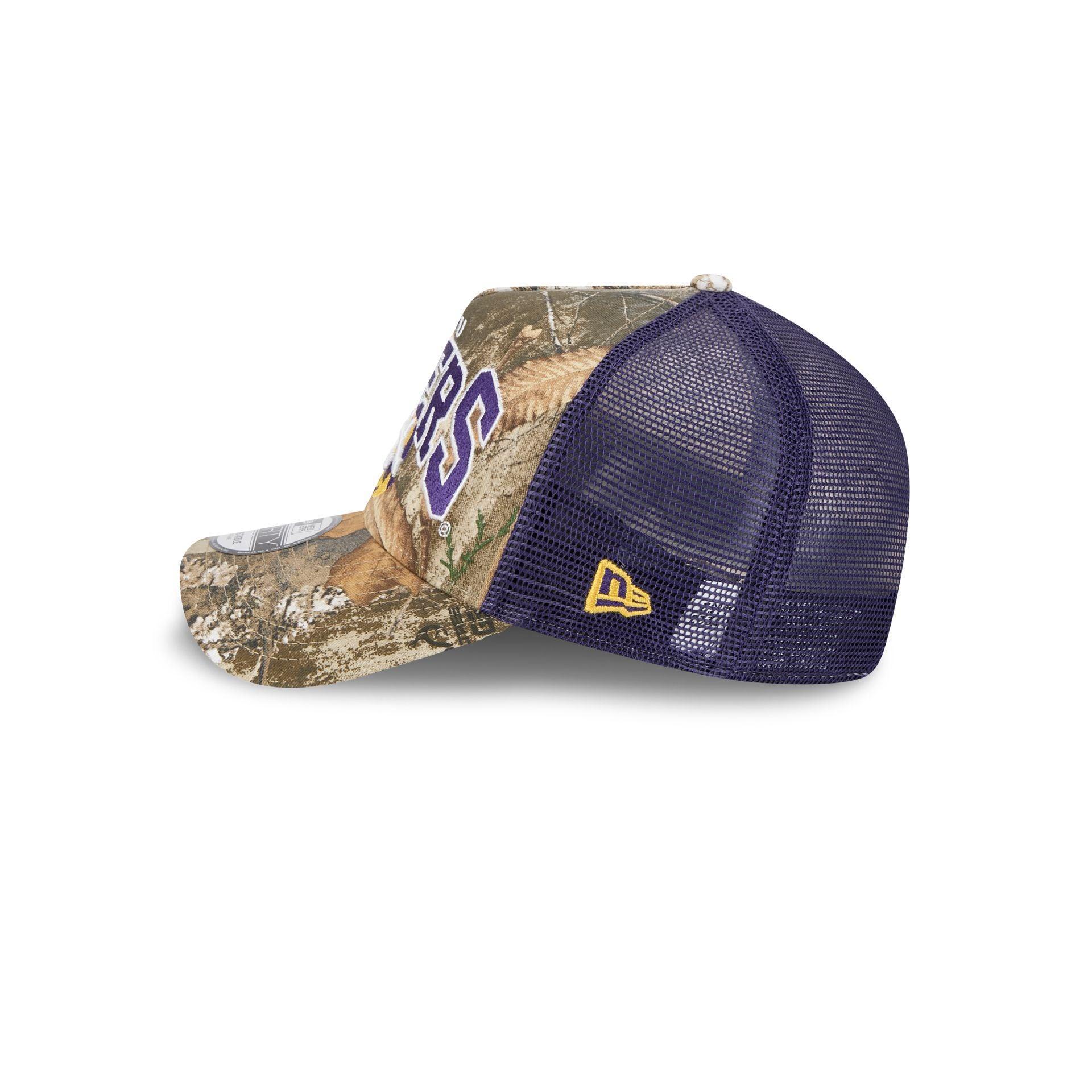 LSU Tigers Active 9FORTY A-Frame Trucker Hat Male Product Image