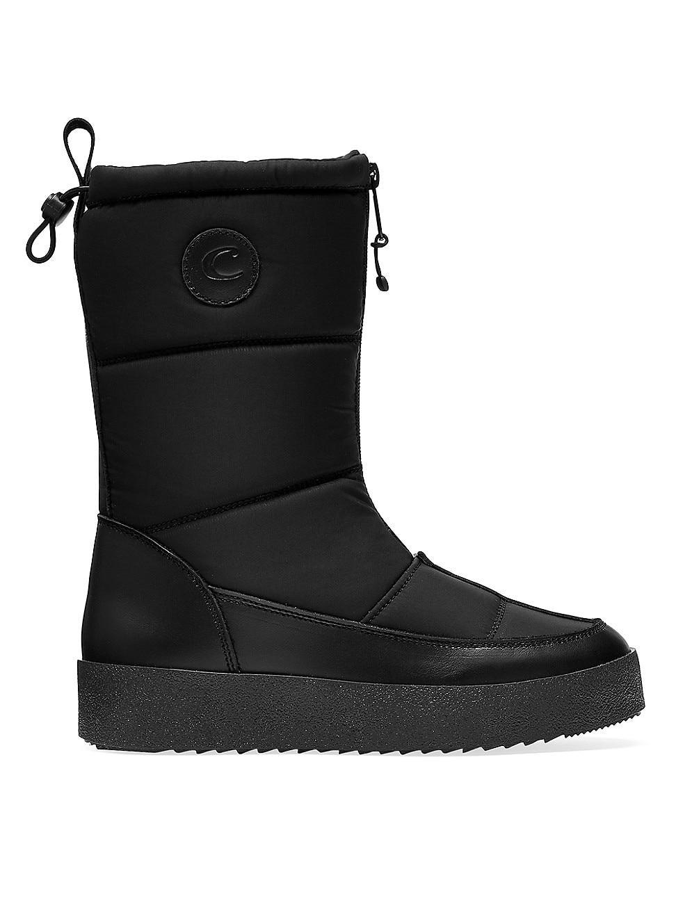 Womens Eliza 40MM Waterproof Leather Boots Product Image